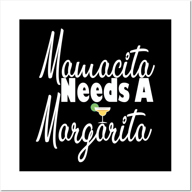 Mamacita Needs a Margarita, Cinco De Mayo Shirt, Margarita Shirt, Fiesta Shirt, Fiesta Bachelorette, Mom Shirt, Funny Mom Shirt Wall Art by wiixyou